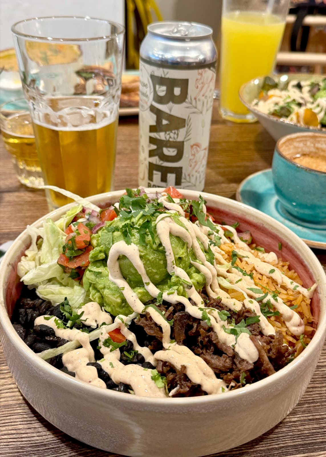 Beef chipotle bowl